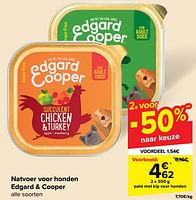 Promoties Paté met kip voor honden - Edgard & Cooper - Geldig van 19/06/2024 tot 01/07/2024 bij Carrefour