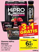 Promoties Chocoladepudding 0% hipro - Danone - Geldig van 19/06/2024 tot 01/07/2024 bij Carrefour