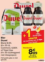Promoties Bier Duvel Blond - Duvel - Geldig van 19/06/2024 tot 01/07/2024 bij Carrefour