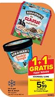 Promoties Ijs cookie dough - Ben&Jerry's - Geldig van 19/06/2024 tot 01/07/2024 bij Carrefour
