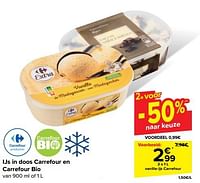 Promoties Vanille-ijs carrefour - Huismerk - Carrefour  - Geldig van 19/06/2024 tot 01/07/2024 bij Carrefour