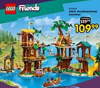 Promoties 42631 avonturenkamp boomhut - Lego - Geldig van 15/06/2024 tot 07/07/2024 bij ToyChamp