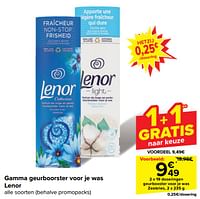 Promoties Geurbooster voor je was zeebries - Lenor - Geldig van 19/06/2024 tot 01/07/2024 bij Carrefour