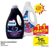 Promoties Wasmiddel black velvet - Coral - Geldig van 19/06/2024 tot 01/07/2024 bij Carrefour