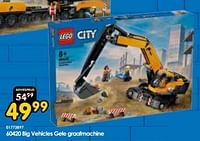 60420 big vehicles gele graafmachine-Lego