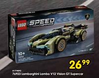 76923 lamborghini lambo v12 vision gt supercar-Lego