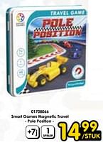 Promoties Smart games magnetic travel pole position - Smart Games - Geldig van 15/06/2024 tot 07/07/2024 bij ToyChamp