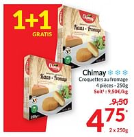 Promotions Chimay croquettes au fromage - Chimay - Valide de 18/06/2024 à 23/06/2024 chez Intermarche