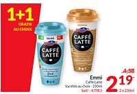 Promotions Emmi caffé latte - Emmi - Valide de 18/06/2024 à 23/06/2024 chez Intermarche