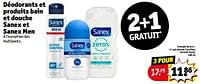 Promotions Gel douche zero peau normale sanex - Sanex - Valide de 18/06/2024 à 23/06/2024 chez Kruidvat