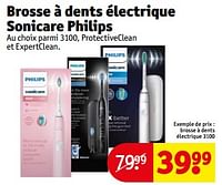 Promotions Philips brosse à dents électrique 3100 - Philips - Valide de 18/06/2024 à 23/06/2024 chez Kruidvat