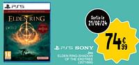 Promotions Jeu elden ring-shadow of the erdtree - Sony - Valide de 18/06/2024 à 01/07/2024 chez Cora