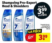 Promotions Shampoing pro expert multi-act - Head & Shoulders - Valide de 18/06/2024 à 23/06/2024 chez Kruidvat