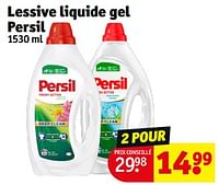 Promotions Lessive liquide gel persil - Persil - Valide de 18/06/2024 à 23/06/2024 chez Kruidvat