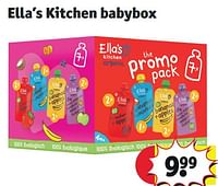 Promoties Ella’s kitchen babybox - Ella’s kitchen - Geldig van 18/06/2024 tot 23/06/2024 bij Kruidvat