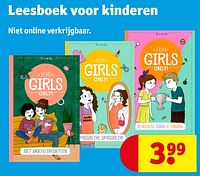 Promoties Leesboek voor kinderen - Huismerk - Kruidvat - Geldig van 18/06/2024 tot 23/06/2024 bij Kruidvat