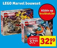 Promoties Lego marvel bouwset - Lego - Geldig van 18/06/2024 tot 23/06/2024 bij Kruidvat