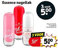 Promoties Nagellak french manicure - Essence - Geldig van 18/06/2024 tot 23/06/2024 bij Kruidvat