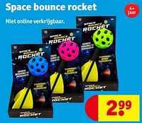 Promoties Space bounce rocket - Huismerk - Kruidvat - Geldig van 18/06/2024 tot 23/06/2024 bij Kruidvat
