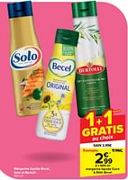 Promotions Margarine liquide cuire + rôtir becel - Becel - Valide de 19/06/2024 à 01/07/2024 chez Carrefour