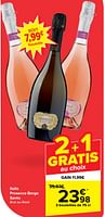 Promotions Italie prosecco borgo santo brut ou rosé - Mousseux - Valide de 19/06/2024 à 01/07/2024 chez Carrefour