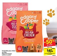 Promotions Croquettes fresh meat freerun chicken - Edgard & Cooper - Valide de 19/06/2024 à 01/07/2024 chez Carrefour