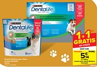 Promotions Snacks pour chiens medium dentalife - Purina - Valide de 19/06/2024 à 01/07/2024 chez Carrefour