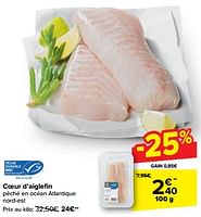 Promotions Coeur d’aiglefin - Produit maison - Carrefour  - Valide de 19/06/2024 à 25/06/2024 chez Carrefour