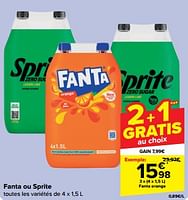 Promotions Fanta orange - Fanta - Valide de 19/06/2024 à 25/06/2024 chez Carrefour