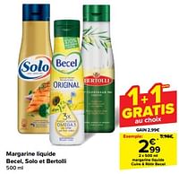 Promotions Margarine liquide cuire + rôtir becel - Becel - Valide de 19/06/2024 à 25/06/2024 chez Carrefour