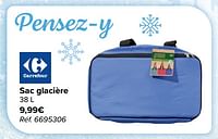 Promotions Sac glacière - Produit maison - Carrefour  - Valide de 19/06/2024 à 01/07/2024 chez Carrefour
