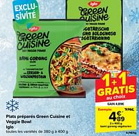 Promotions Bami goreng végétarien - Iglo - Valide de 19/06/2024 à 01/07/2024 chez Carrefour