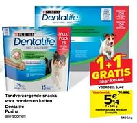 Promoties Hondensnacks medium dentalife - Purina - Geldig van 19/06/2024 tot 01/07/2024 bij Carrefour