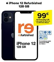 Promoties Apple iphone 12 refurbished 128 gb - Apple - Geldig van 19/06/2024 tot 01/07/2024 bij Carrefour