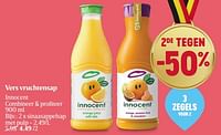 Promoties Sinaasappelsap met pulp - Innocent - Geldig van 20/06/2024 tot 26/06/2024 bij Delhaize