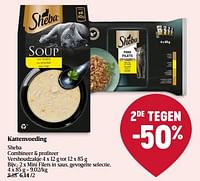 Promoties Mini filets in saus, gevogelte selectie - Sheba - Geldig van 20/06/2024 tot 26/06/2024 bij Delhaize