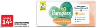 Promoties Lingettes pampers - Pampers - Geldig van 18/06/2024 tot 23/06/2024 bij Auchan