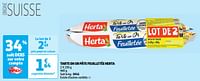 Promoties Tarte en or pâte feuilletée herta - Herta - Geldig van 18/06/2024 tot 23/06/2024 bij Auchan