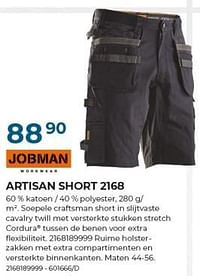 Artisan short 2168-JOBMAN