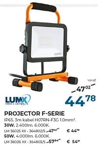 Projector f-serie-LumX