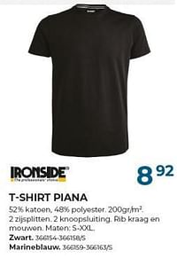 T-shirt piana-Ironside