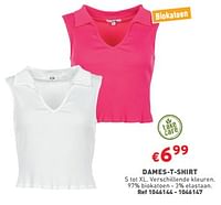 Promoties Dames-t-shirt - Huismerk - Trafic  - Geldig van 19/06/2024 tot 24/06/2024 bij Trafic