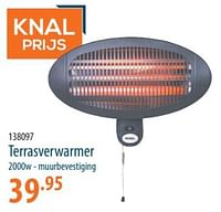 Promoties Terrasverwarmer 2000w - muurbevestiging - Huismerk - Cevo - Geldig van 06/06/2024 tot 03/07/2024 bij Cevo Market