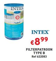 Promoties Filterpatroon type b - Intex - Geldig van 19/06/2024 tot 24/06/2024 bij Trafic