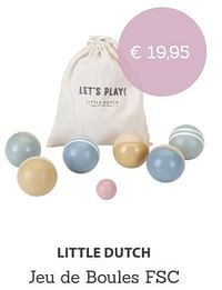 Little dutch jeu de boules fsc-Little Dutch