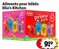 Promotions Aliments pour bébés ella`s kitchen - Ella’s kitchen - Valide de 18/06/2024 à 23/06/2024 chez Kruidvat