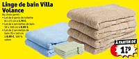 Promotions Linge de bain villa volance - Villa Volance - Valide de 18/06/2024 à 23/06/2024 chez Kruidvat