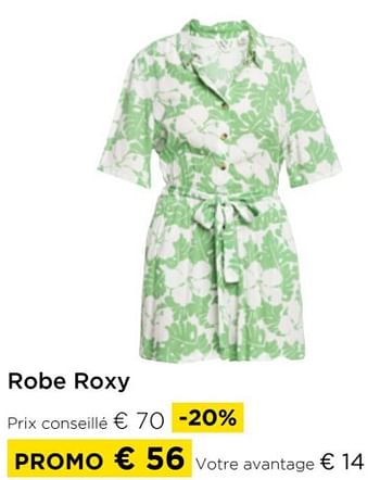 Promotions Robe roxy - Roxy - Valide de 26/05/2024 à 30/06/2024 chez Molecule