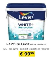 Promotions Peinture levis white + renovation - Levis - Valide de 26/05/2024 à 30/06/2024 chez Molecule