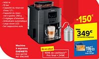 Promotions Krups machine à espresso ea816b70 - Krups - Valide de 19/06/2024 à 01/07/2024 chez Carrefour